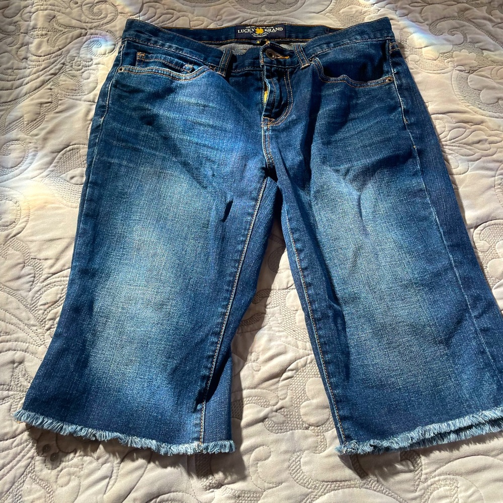 Lucky brand jean shorts.